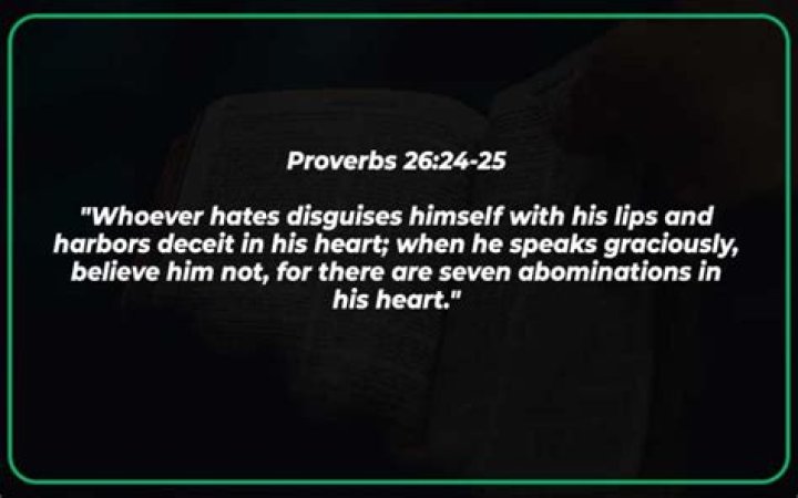 What does the Bible say about lies and deceit?