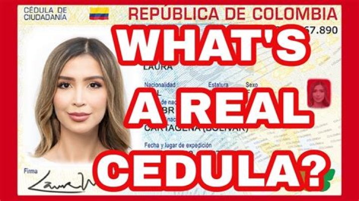 What does the cedula symbolize?