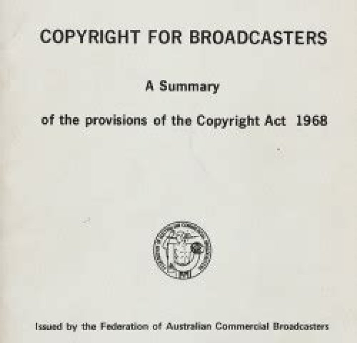 What does the Copyright Act 1968 cover?