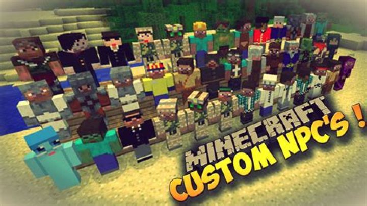 What does the custom NPCs mod do?