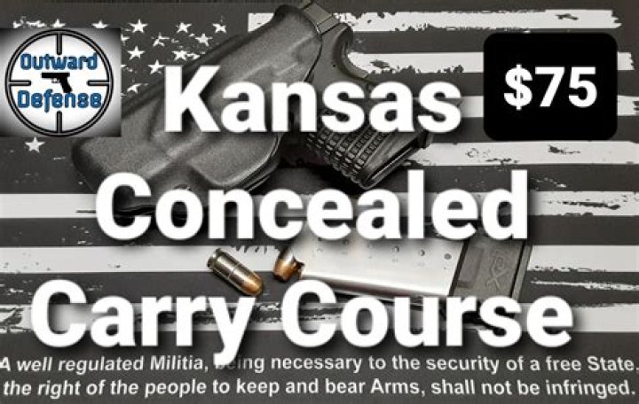What does the Kansas concealed carry class consist of?