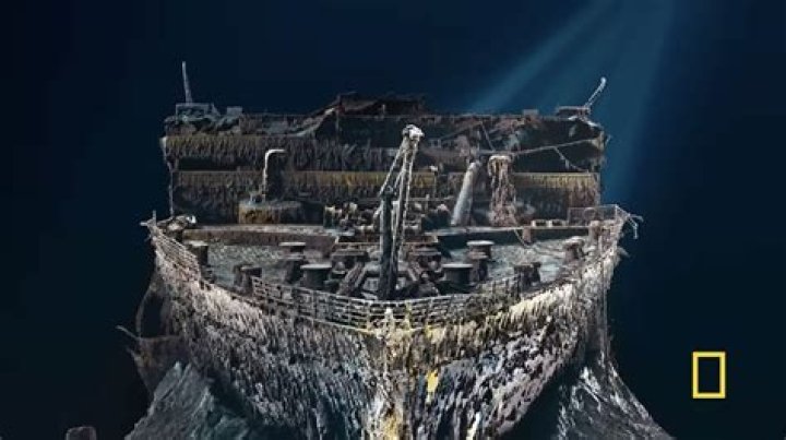 What does the last scene of Titanic mean?