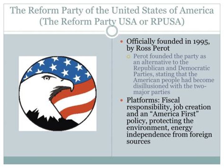 What does the Reform party stand for?