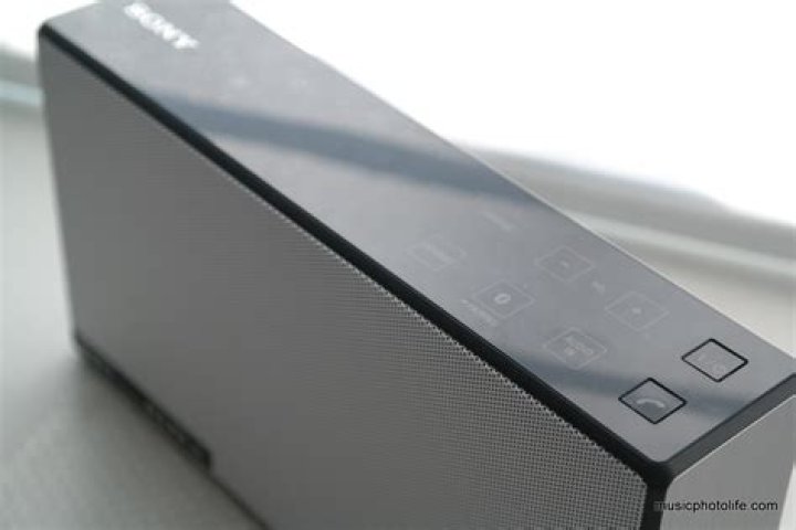 What does the sound button do on the Sony SRS X55?