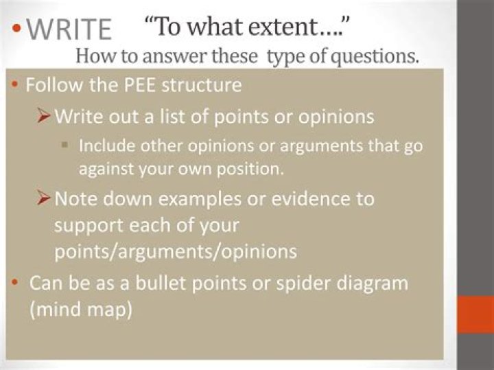 What does to no extent mean?