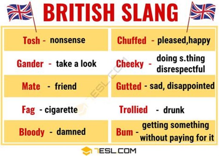 What does tube mean in British slang?