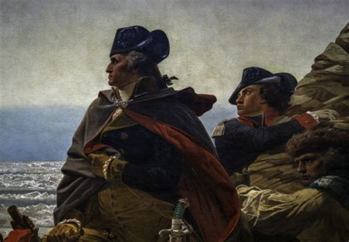 What does Washington Crossing the Delaware represent?