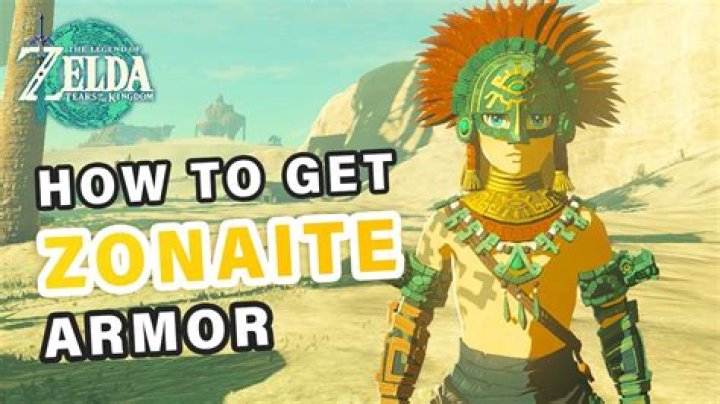 What does Zanite armor do?