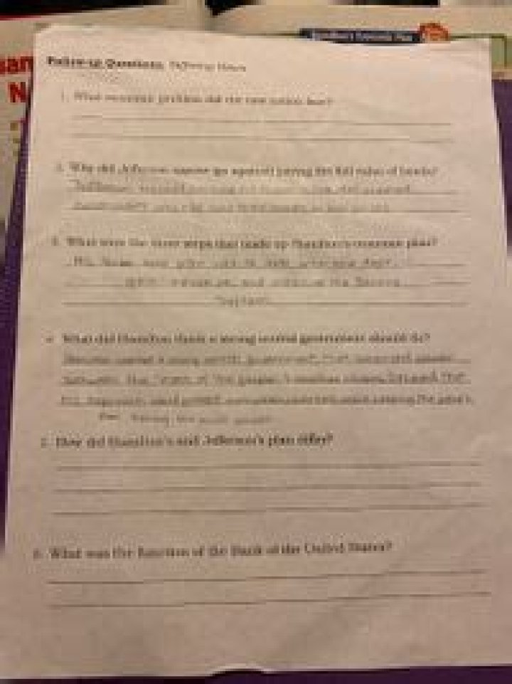 What economic problems did the new nation face quizlet?