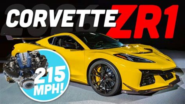 What engine came in the ZR1 Corvette?
