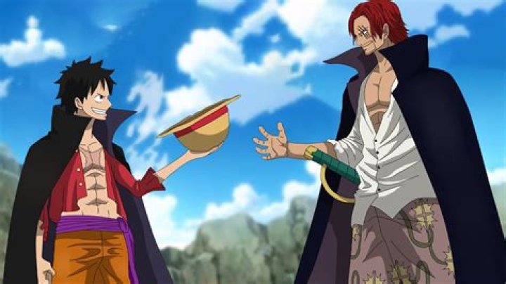 What episode does Luffy meet Shanks again?