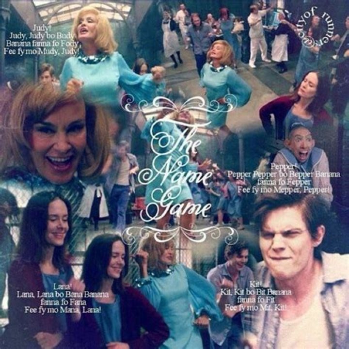 What episode of AHS: Asylum do they sing the name game?