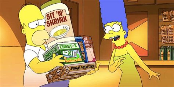 What episode of The Simpsons does it show 2021?