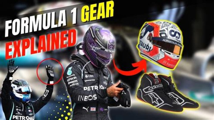 What F1 drivers wear?
