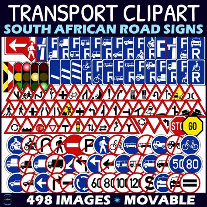 What font is used for South African road signs?