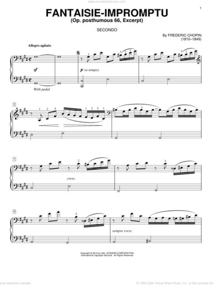 What grade is Chopin impromptu?