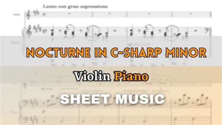 What grade is Nocturne in C sharp minor violin?