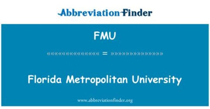 What happened to Florida Metropolitan University?
