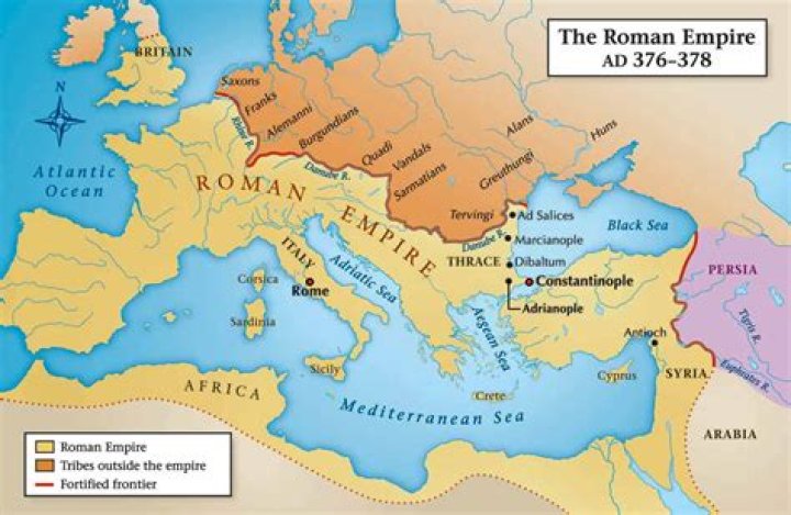 What happened to Rome in the 4th century?