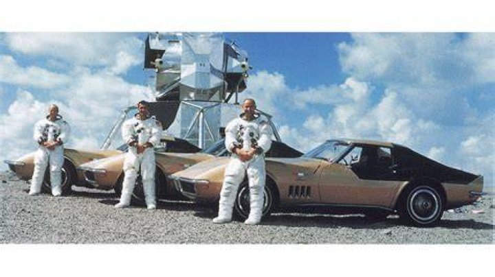 What happened to the astronauts Corvettes?