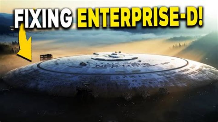What happened to the saucer section of the Enterprise-D?