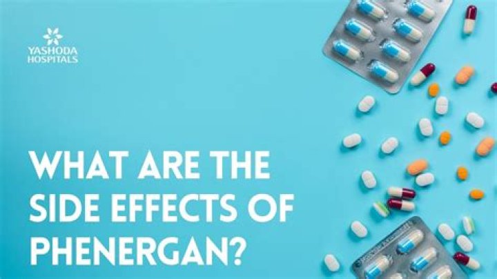 What happens if Phenergan is given IV?
