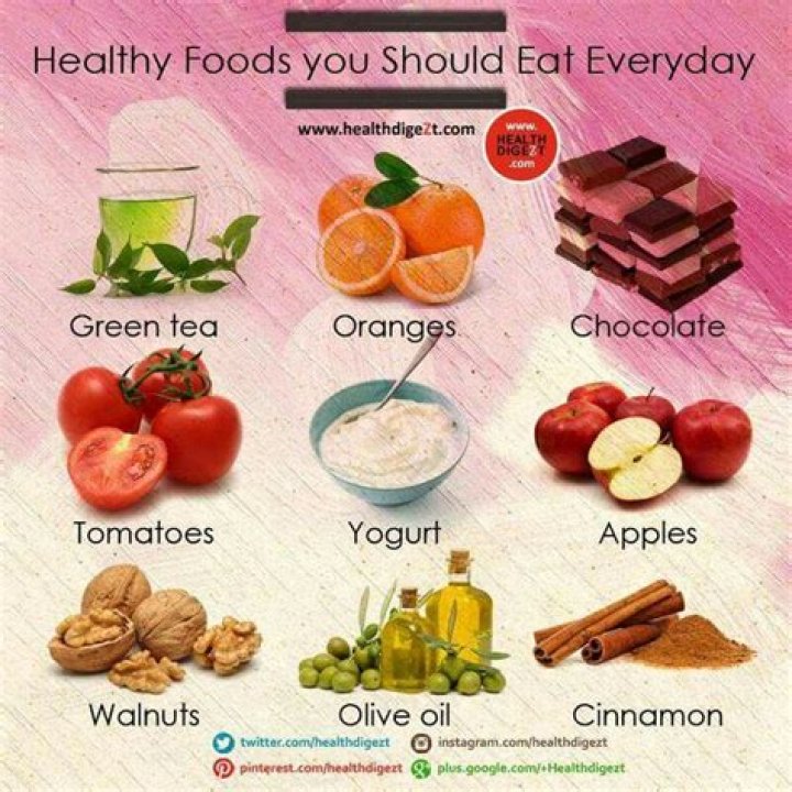 What healthy foods should I eat everyday?