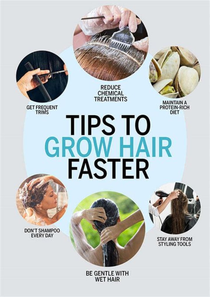 What helps hair grow faster naturally?