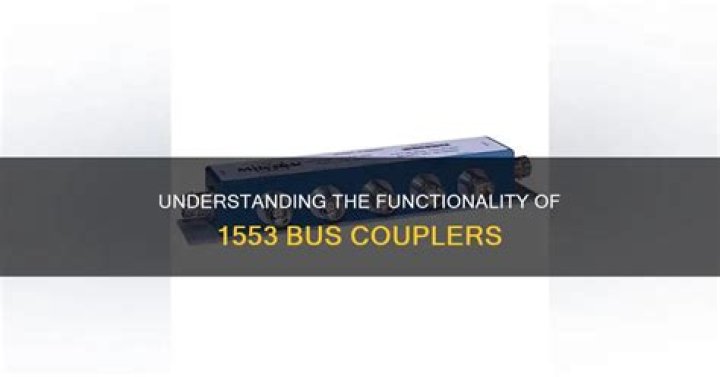 What is 1553 bus coupler?
