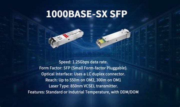 What is a 1000BASE-SX SFP?
