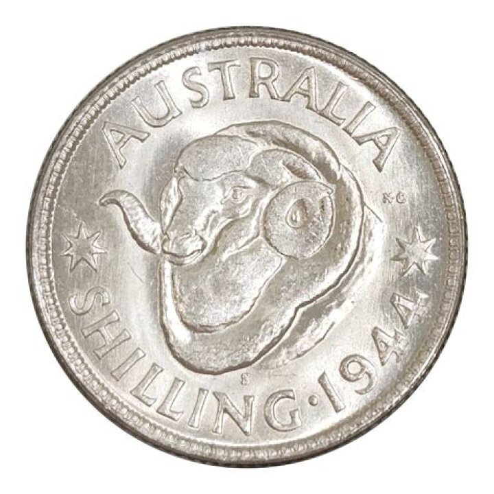 What is a 1944 shilling worth?