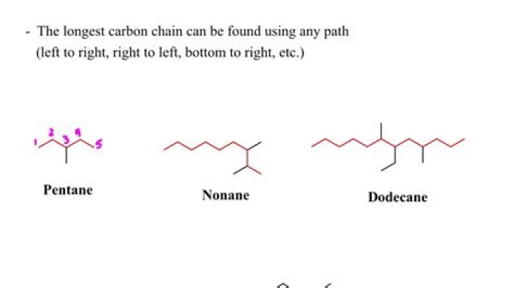 What is a 5 carbon chain called?