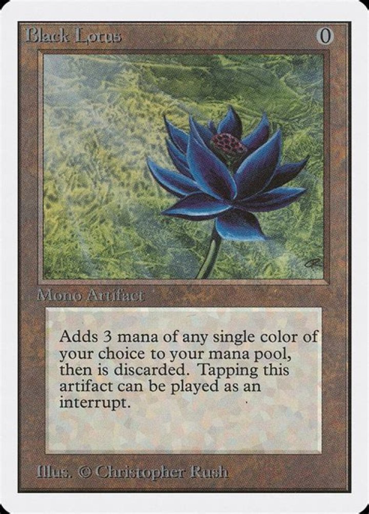 What is a Black Lotus Magic card worth?