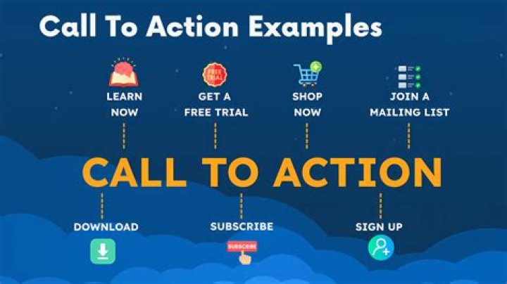 What is a call to action simple definition?