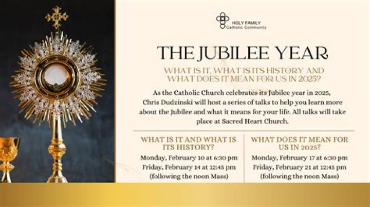 What is a Catholic Jubilee year?