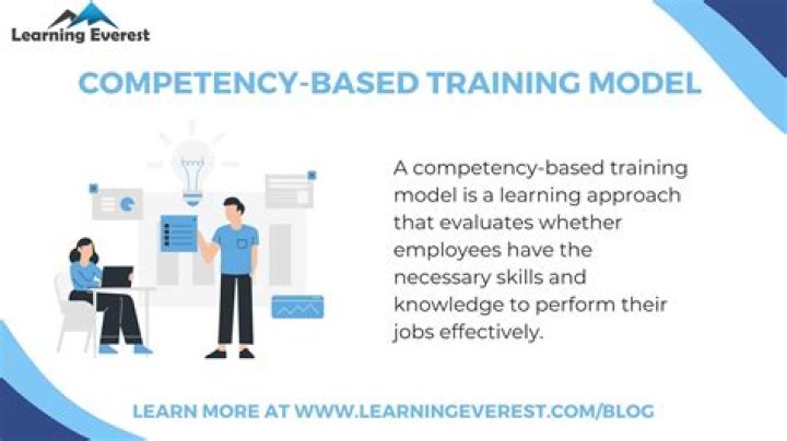 What is a competency based model?
