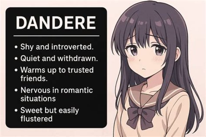 What is a dandere personality?