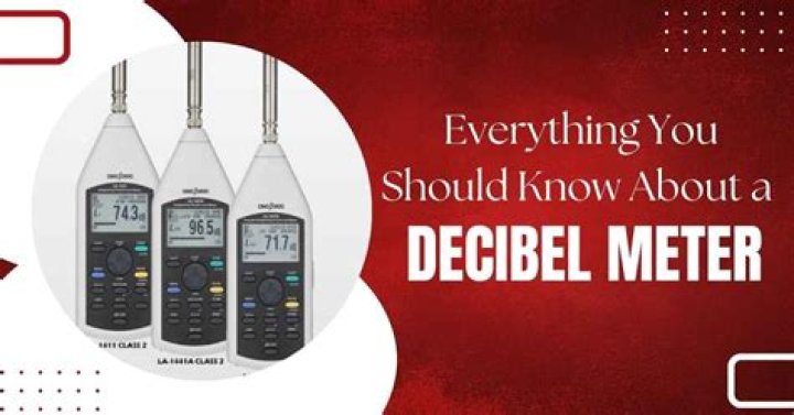 What is a dB meter?