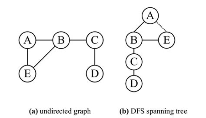 What is a depth-first spanning tree?