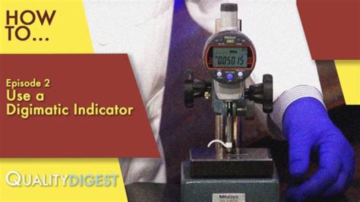 What is a Digimatic indicator used for?