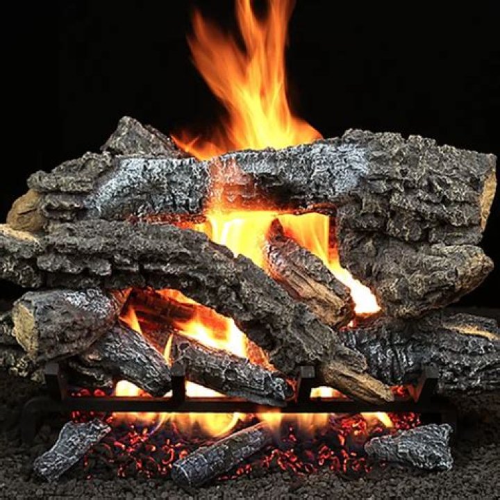 What is a gas log set?