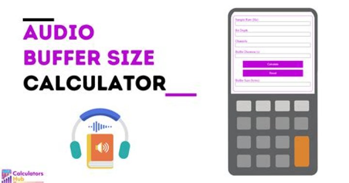 What is a good audio buffer size?