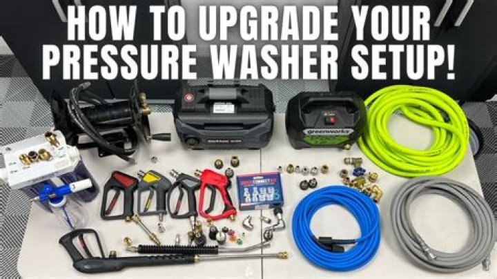 What is a good bar for a pressure washer?