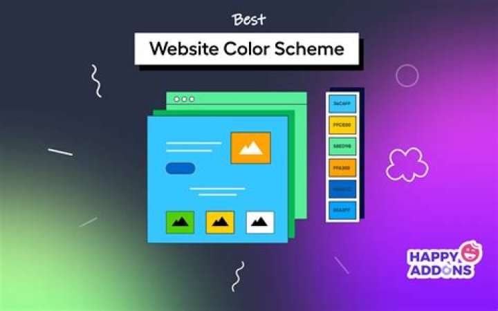 What is a good color scheme for a website?
