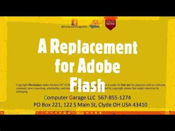 What is a good replacement for Adobe Flash Player?