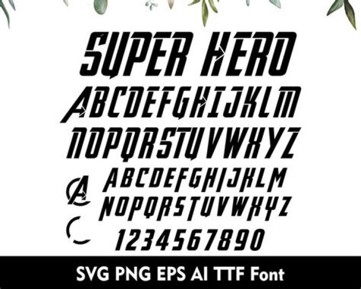 What is a hero font?