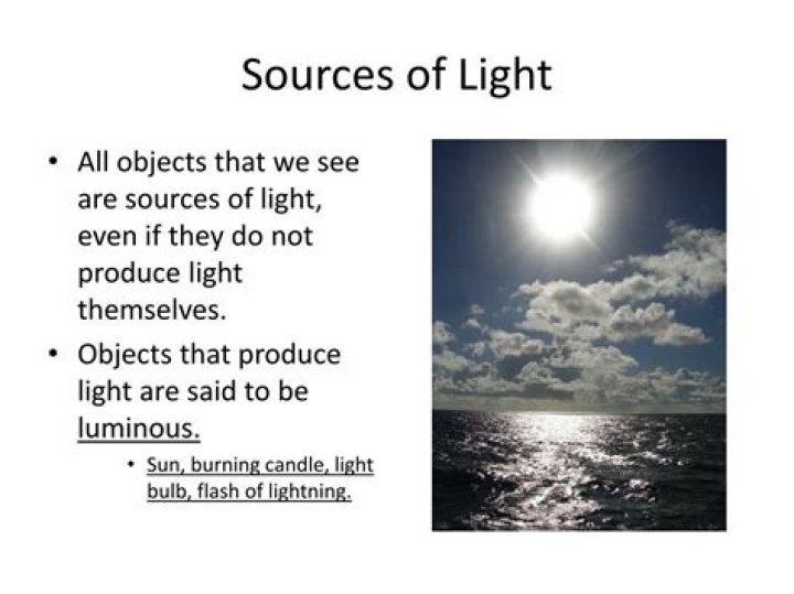 What is a light source definition?