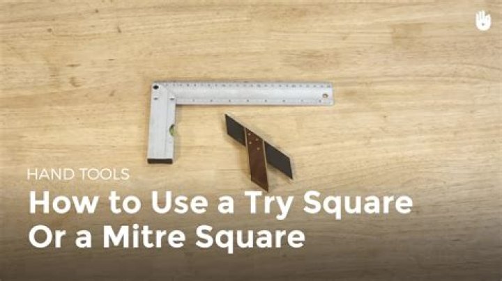 What is a mitre square and what is the purpose of it?