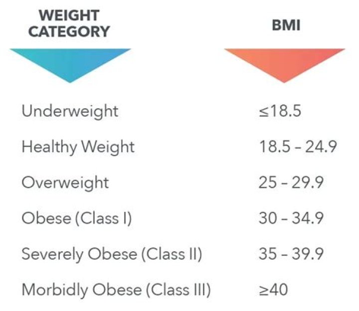 What is a morbidly obese BMI?