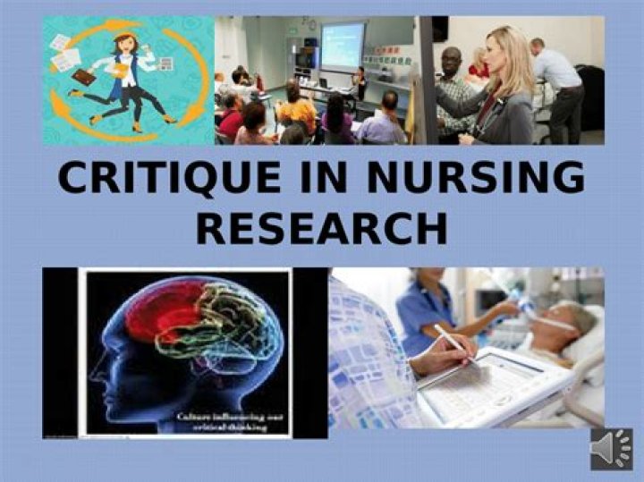 What is a nursing research critique?